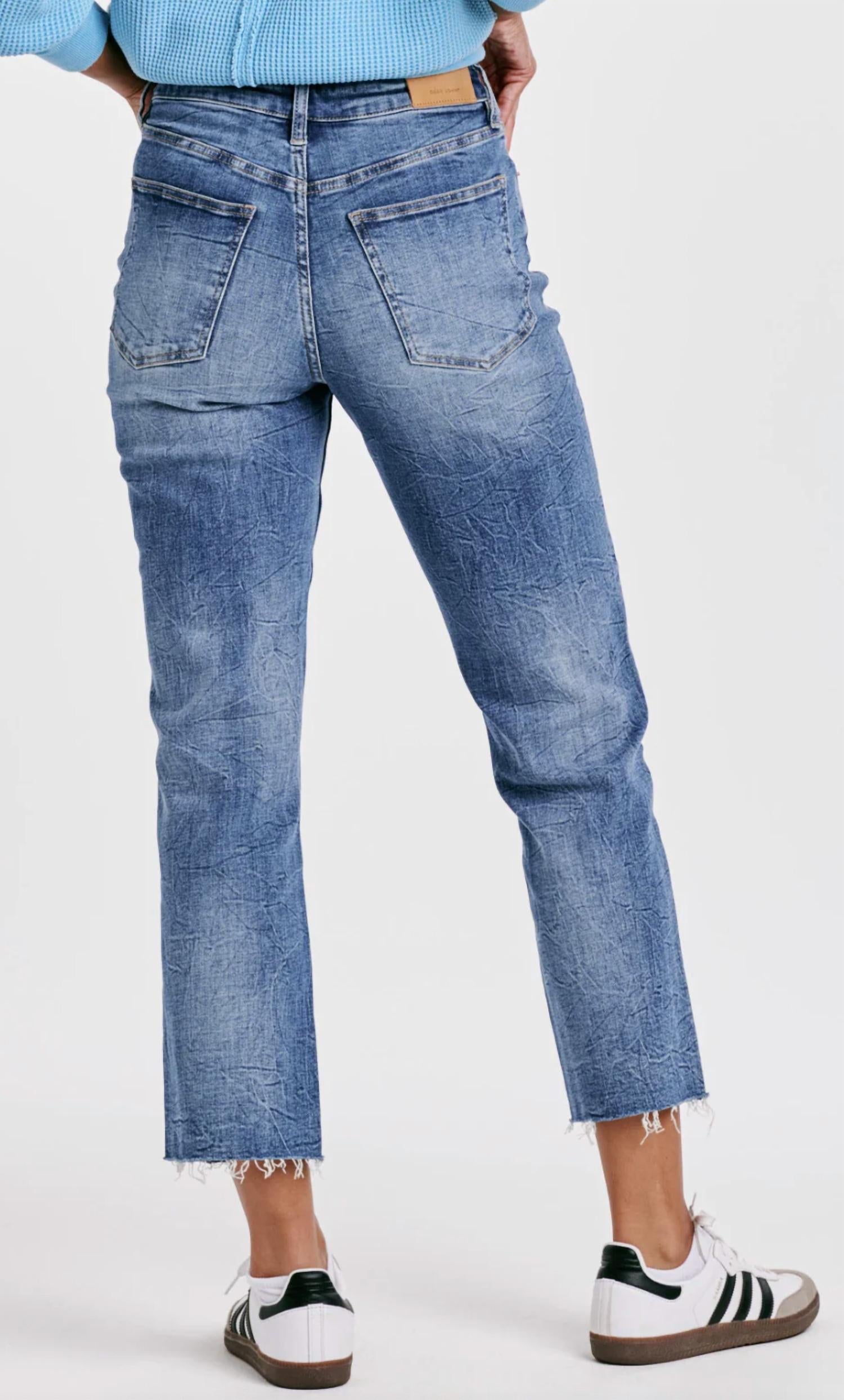 Dear John Denim - 90s Super High Rise Ankle Straight Jeans