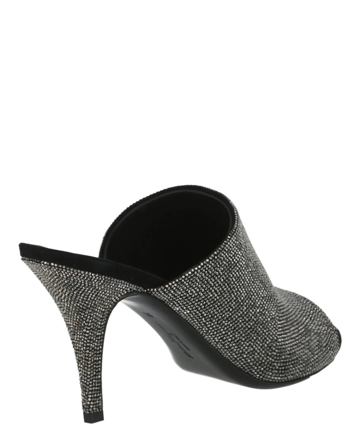 Salvatore Ferragamo - Women's Janine Crystal Heel Sandals