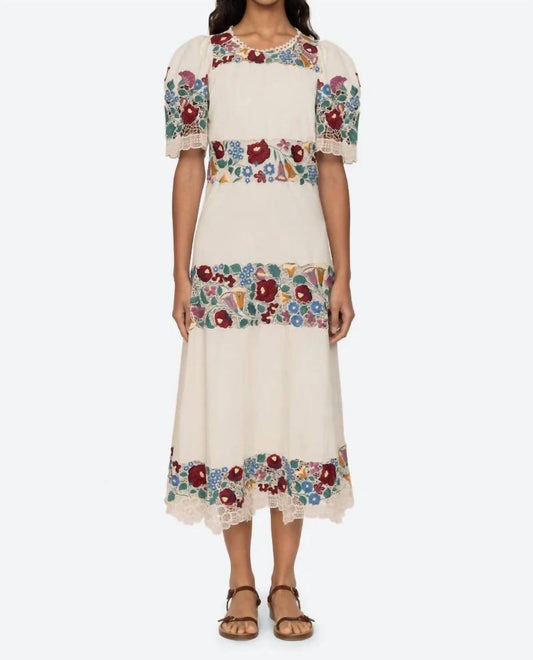 Sea - Katharine Embroidery Dress