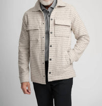 Stone Rose - Knit Houndstooth Jacket