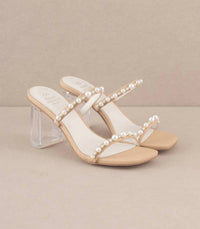 Oasis Society - Women's Maeve Strappy Pearl Heel