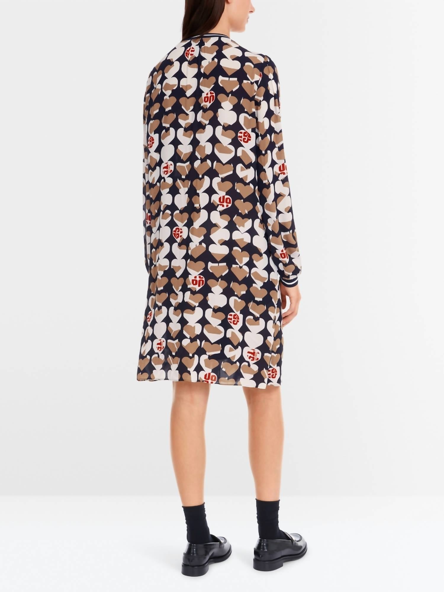 Marc Cain - Dress with Heartbreaker Motif