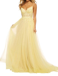 Sherri Hill - Stunning Beautiful Lace Bodice Prom Dress