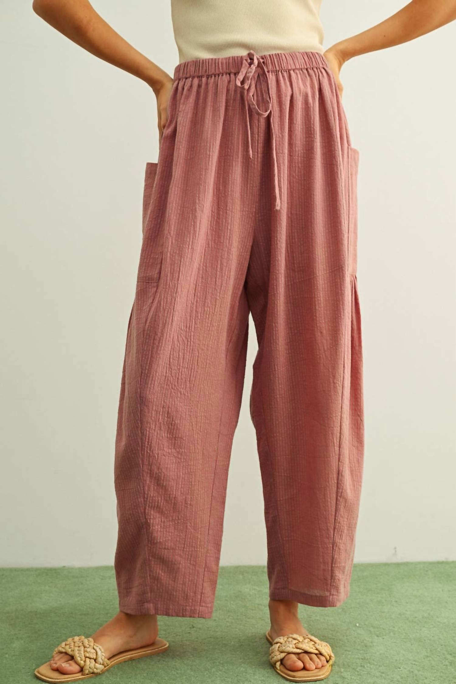 Miou Muse - Brynne Pinstripe Pants