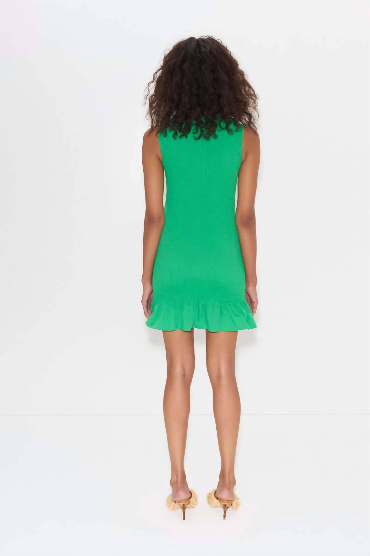 Simon Miller - Belle Smocked Mini Dress