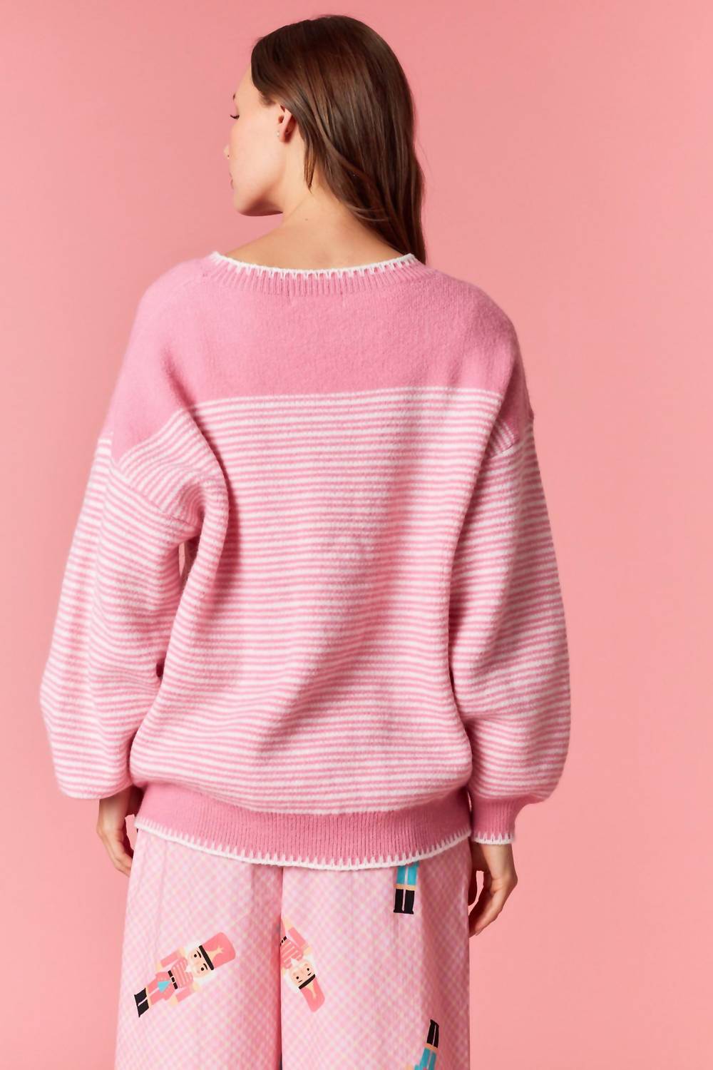 Peach Love - Pretty Nutcracker Sweater