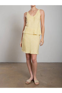 Pharaoh - June Heritage Linen Mini Skirt