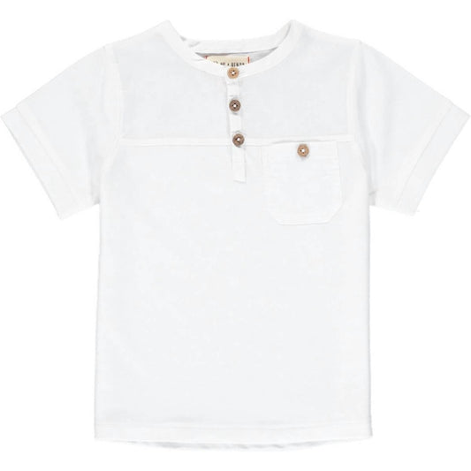 Boys Boardwalk Pique Henley Tee