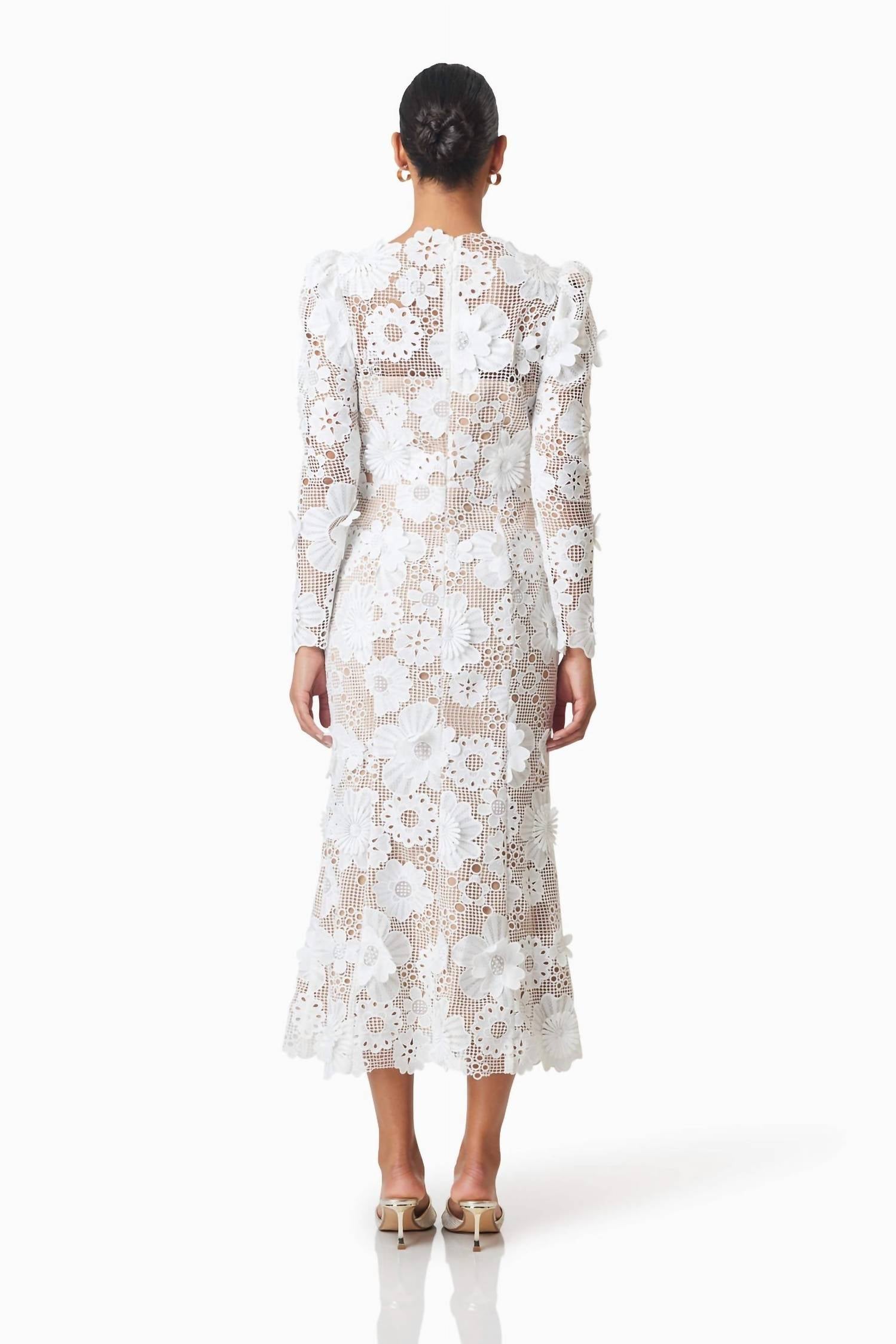 Elliatt - Autumn Long Sleeve Cocktail Dress