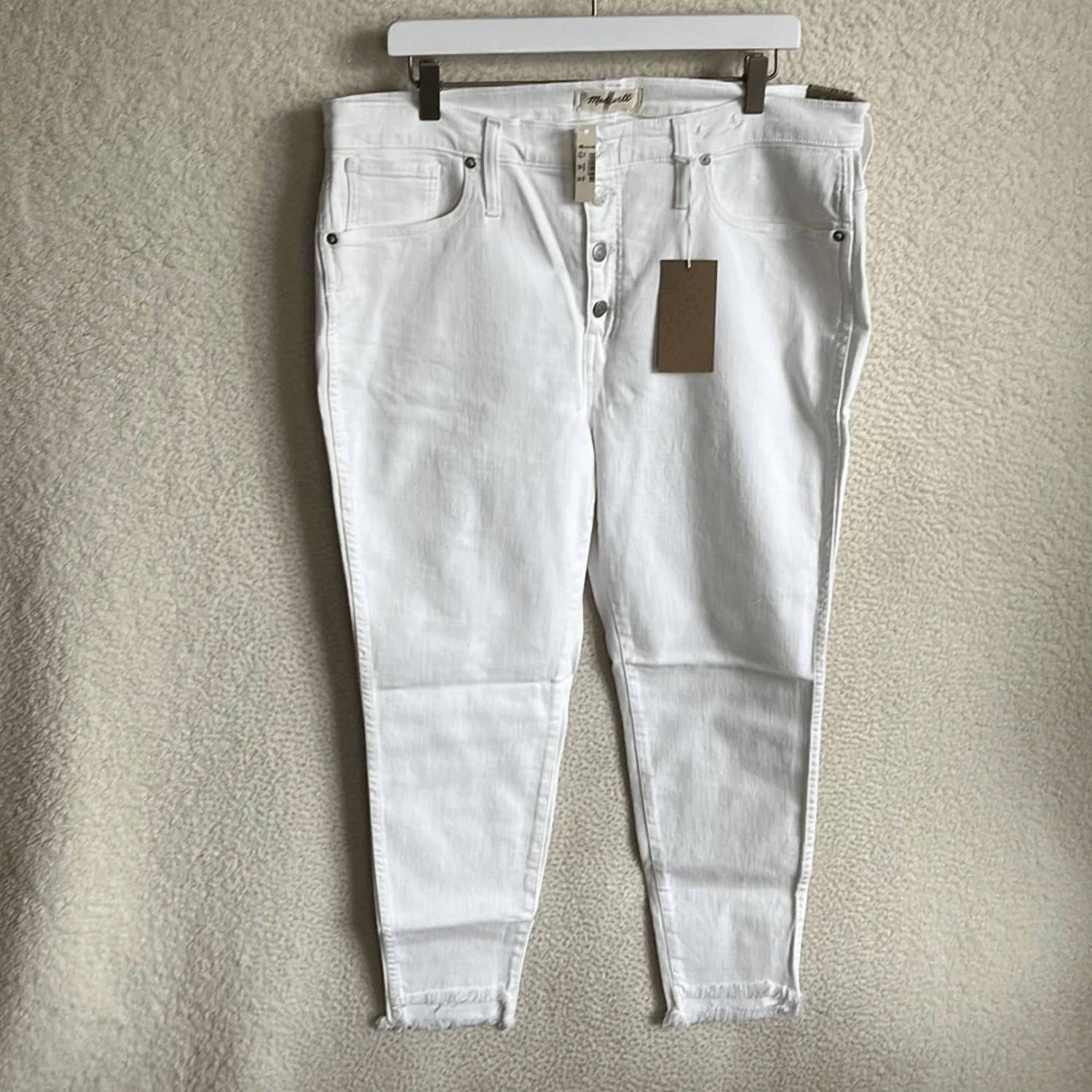 Madewell - High Rise Skinny Jeans Step Hem - Petite