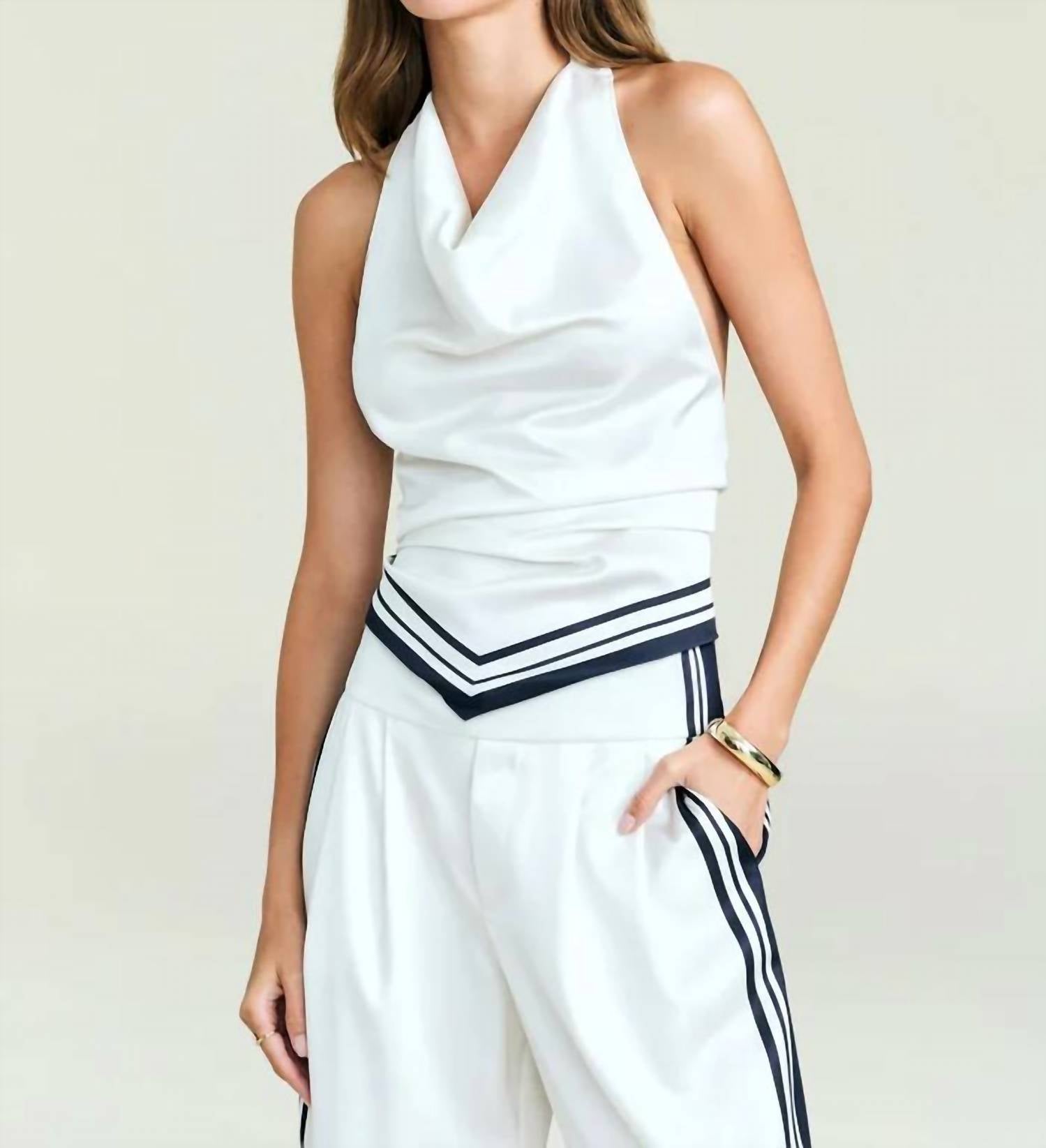 Ser.O.Ya - Nicola Satin Top