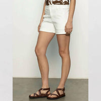 Sanctuary Renegade Short in bleached white - women's shorts - detail view