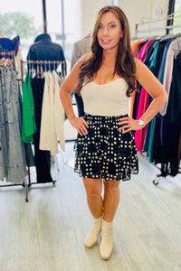 Q2 - Mini Tiered Polka Dot Skirt