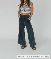 Three Bird Nest - Comfortable Wide Leg Pants