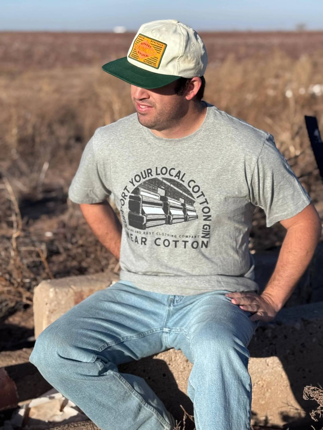 Acre And Rust Clothing Co. - Men's Cotton Gin T-Shirt