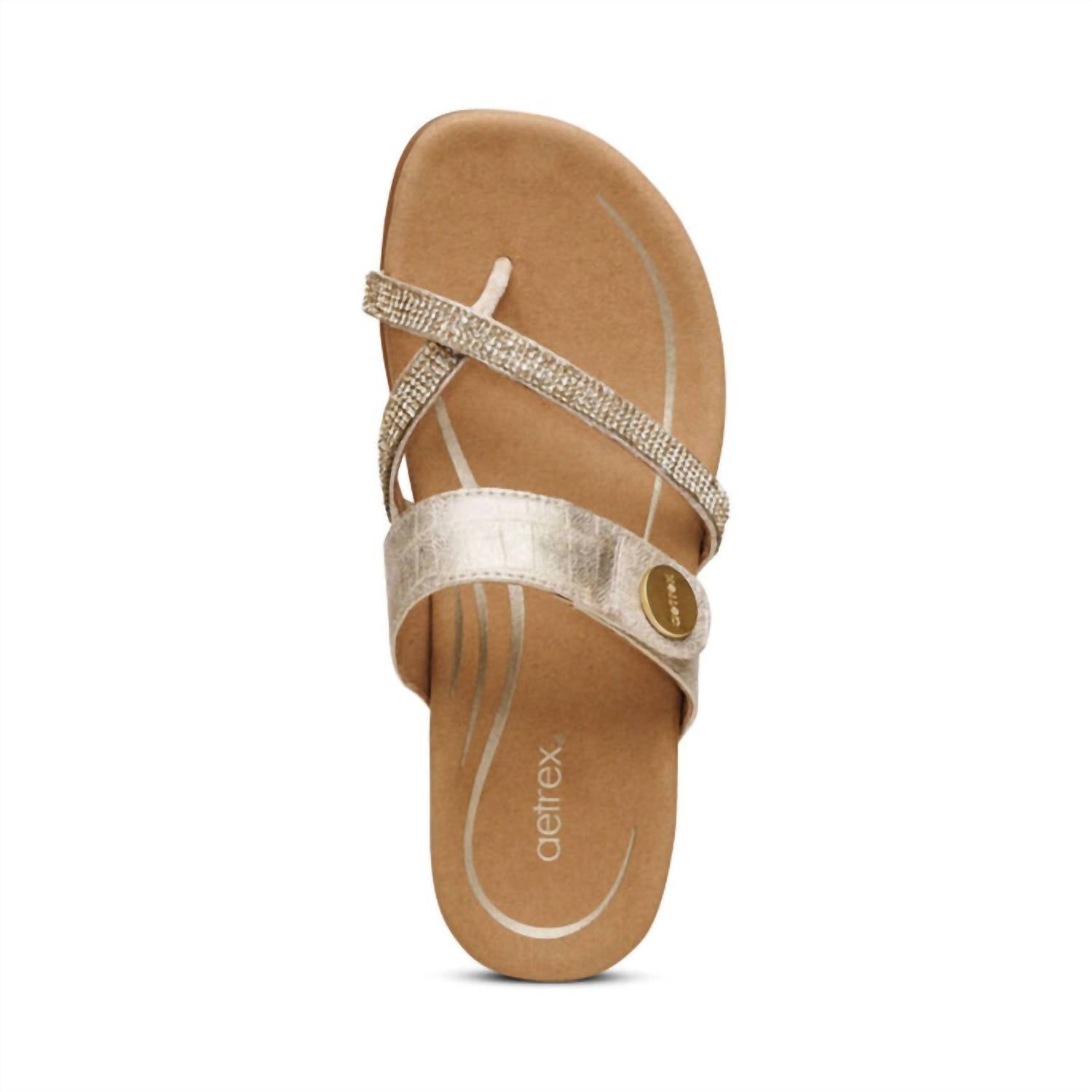 Aetrex - Women's Izzy Sparkle Sandal