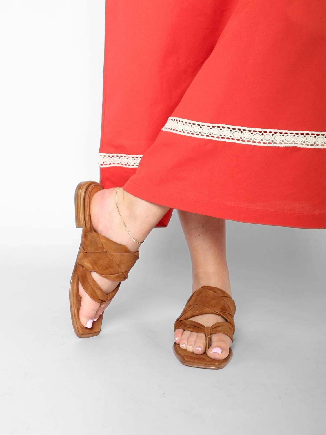 I.N.K. Shoes - Women's Queen Flat Sandals