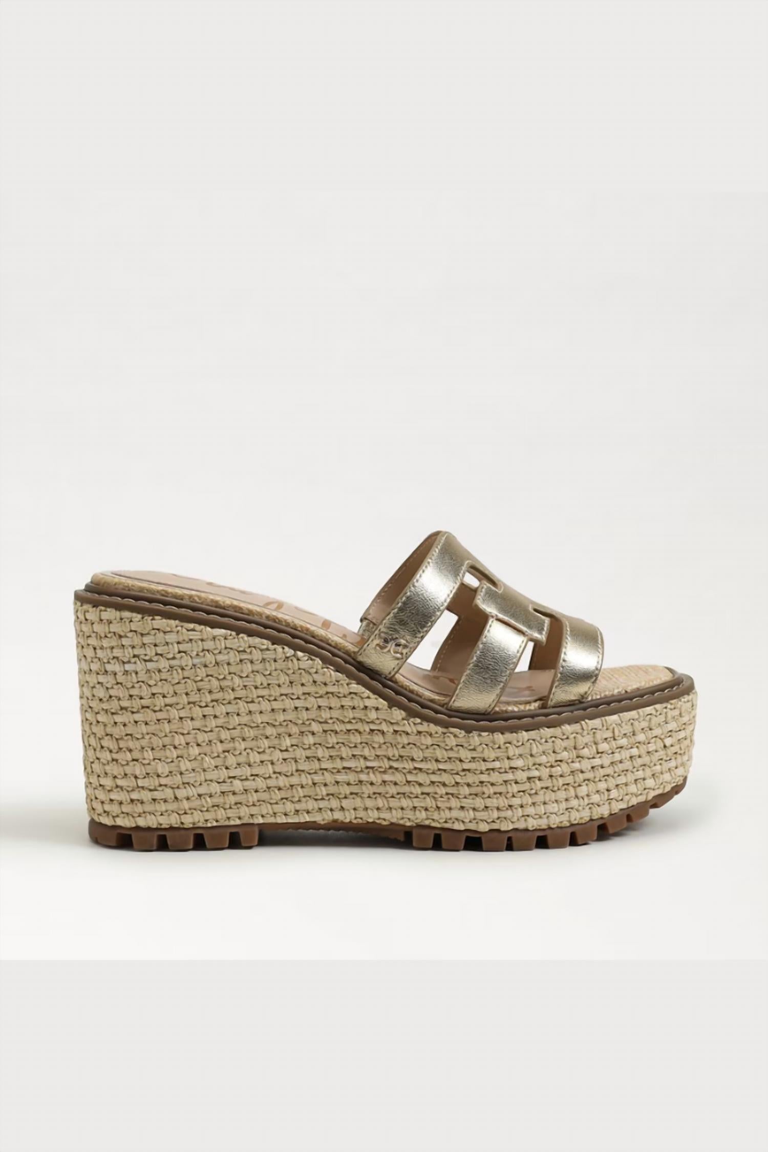 Sam Edelman - Women's Laine Platform Wedge Sandal