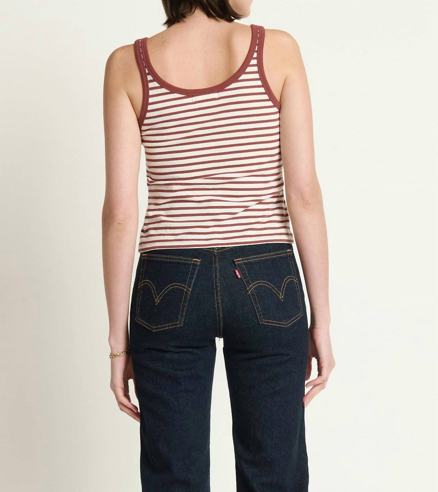 Nation Ltd - Jil Lace Up Tank Top