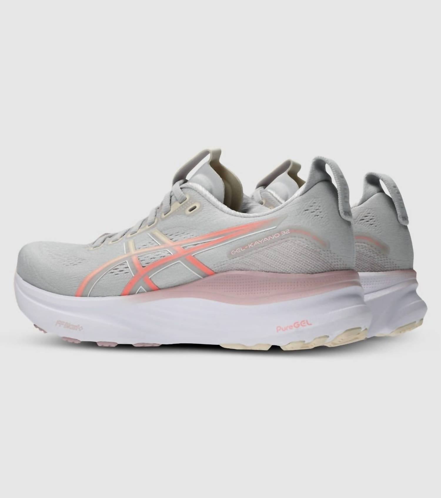 ASICS Women's Gel-kayano 32 Shoe in cloud grey seashell - women's shoe - view 4