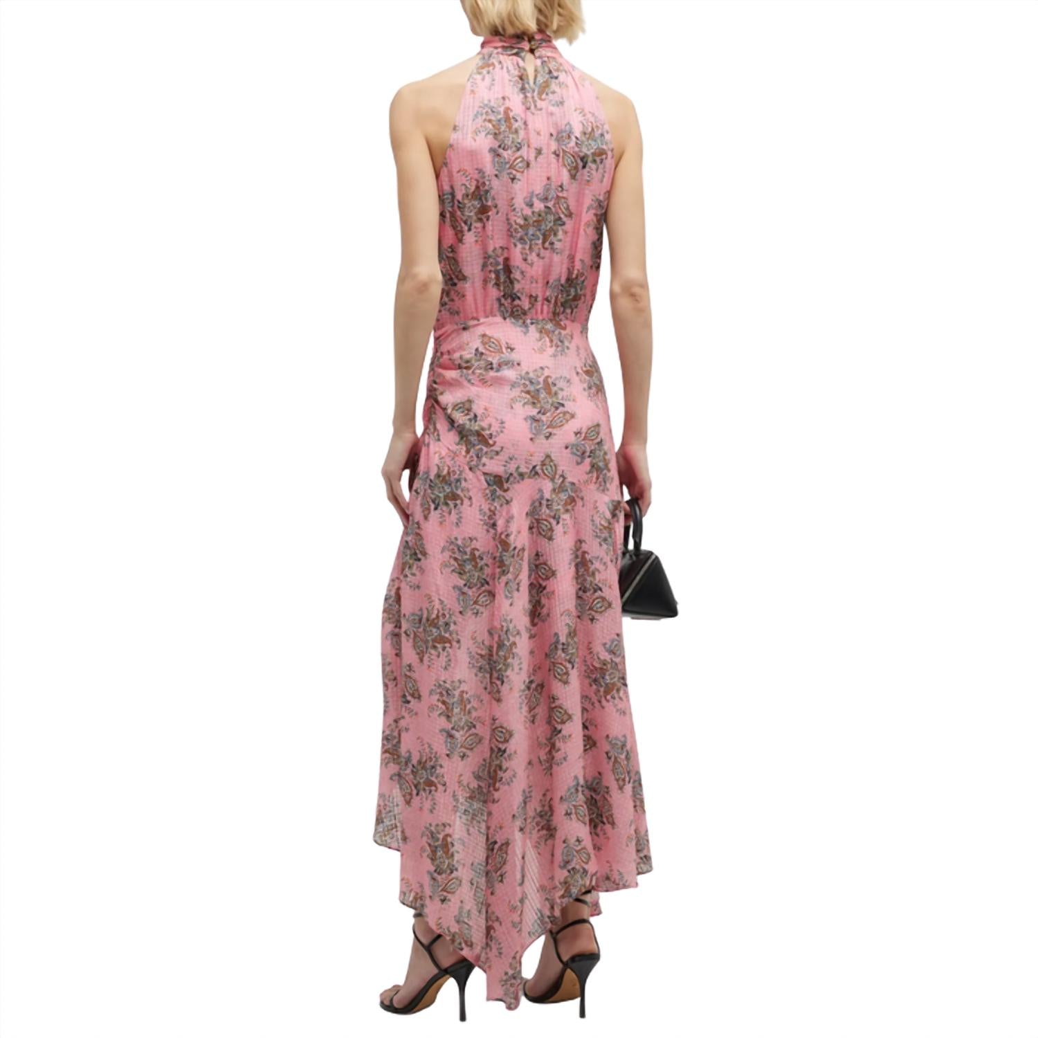 Veronica Beard - Women's Leia Silk Halter Maxi Dress