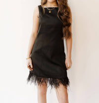 ASTR Twiggy Icon Dress in black - women's dress