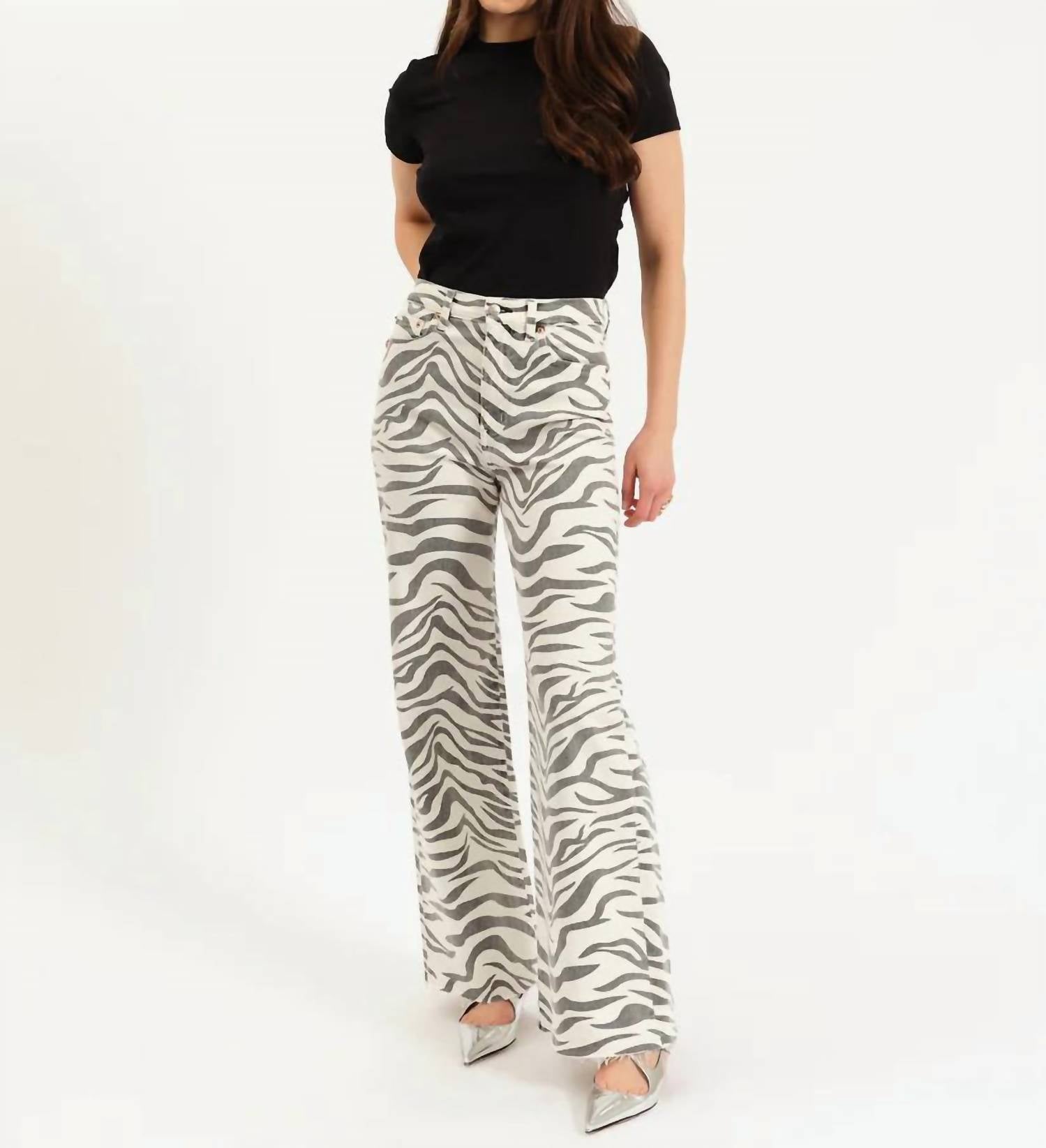 Daze - Far Out Wide Leg Jean
