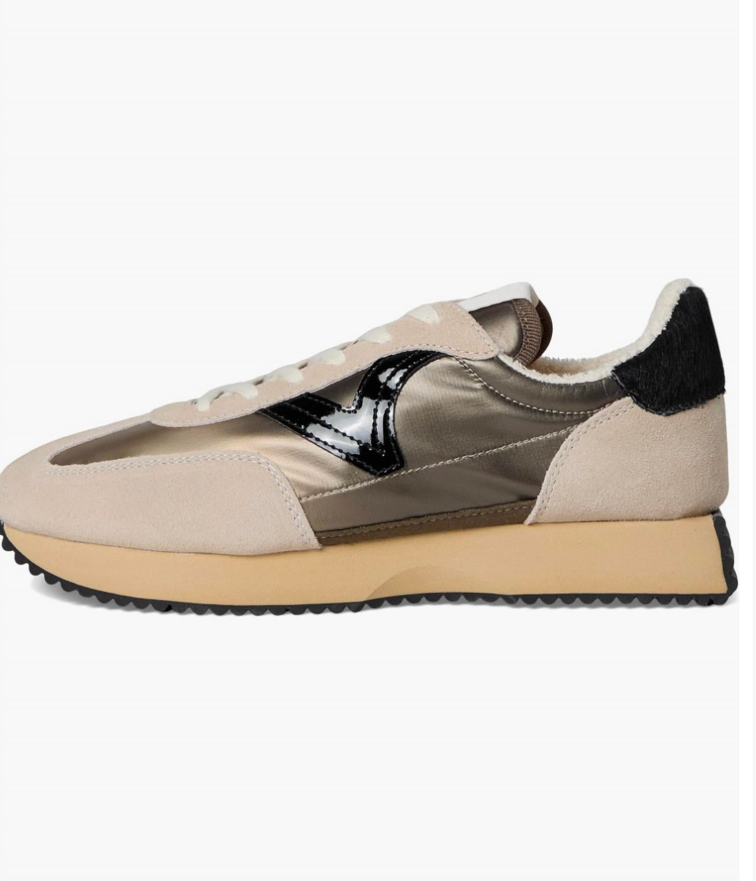 Victoria - Women's Mendy Metallic Sneakers