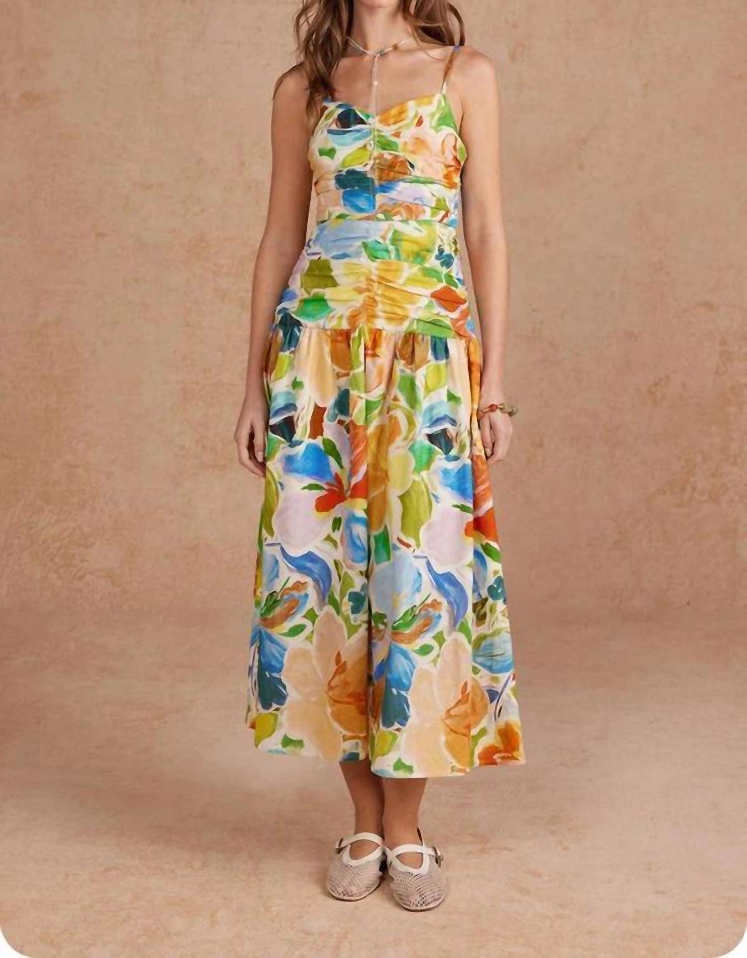 Strut & Bolt - Floral Print Maxi Dress