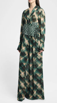 Dries Van Noten - Cenbeau Wrap Maxi Shirt Dress
