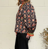 Entro - Kathryn Floral V-Neck Top