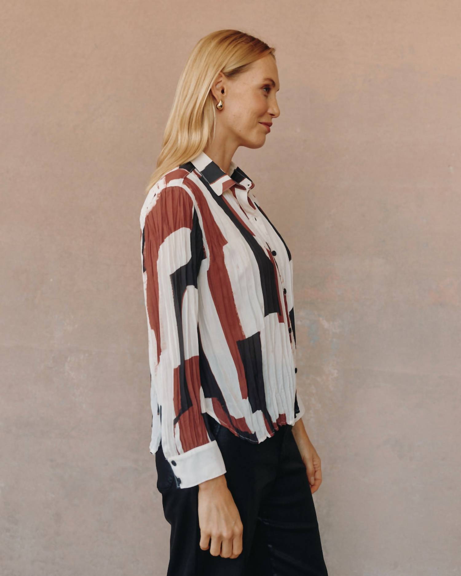 Bella Dahl - Pleated Button Down Shirt