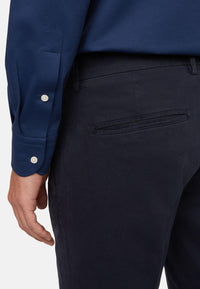 Boggi Milano - Stretch Cotton Straight Fit Dress Pant