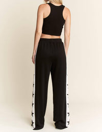 Jade By Jane - Star Striped Sweatpants