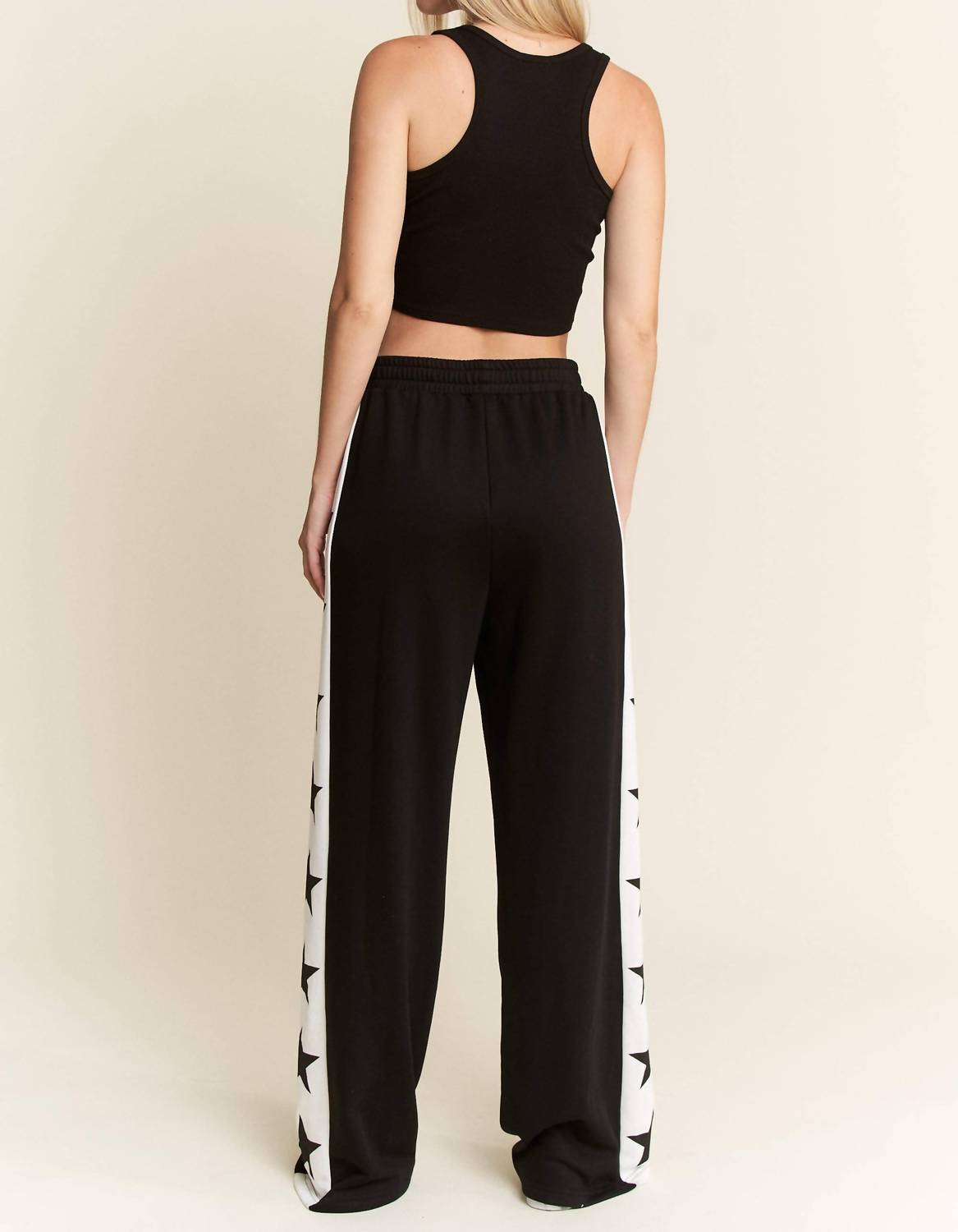 Jade By Jane - Star Striped Sweatpants
