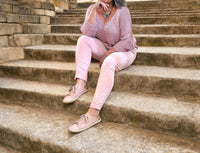Made In Italy - Magic Pants With Side Panel