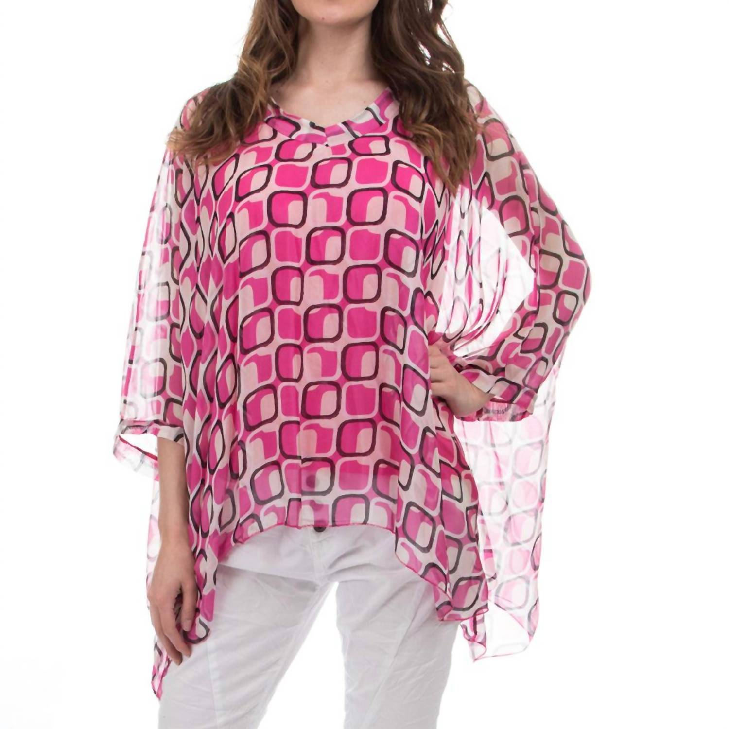 Gigi Moda - Seta Vee Gia Kaftan Blouse