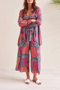 Tribal - Pull On Coverup Capri Pants