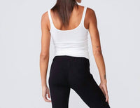 Monrow - Narrow Ribbed Tank - Plus
