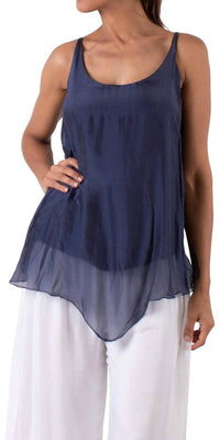 Gigi Moda - Catania Silk Tank Top