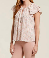 Tribal - Frilled Peasant Blouse