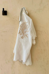 ALLISON NEW YORK Rowen Collared Top in off white - women's blouse - view 5