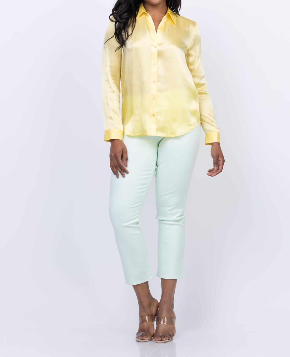 L'Agence - Tati High Rise Crop Micro Bootcut Jean