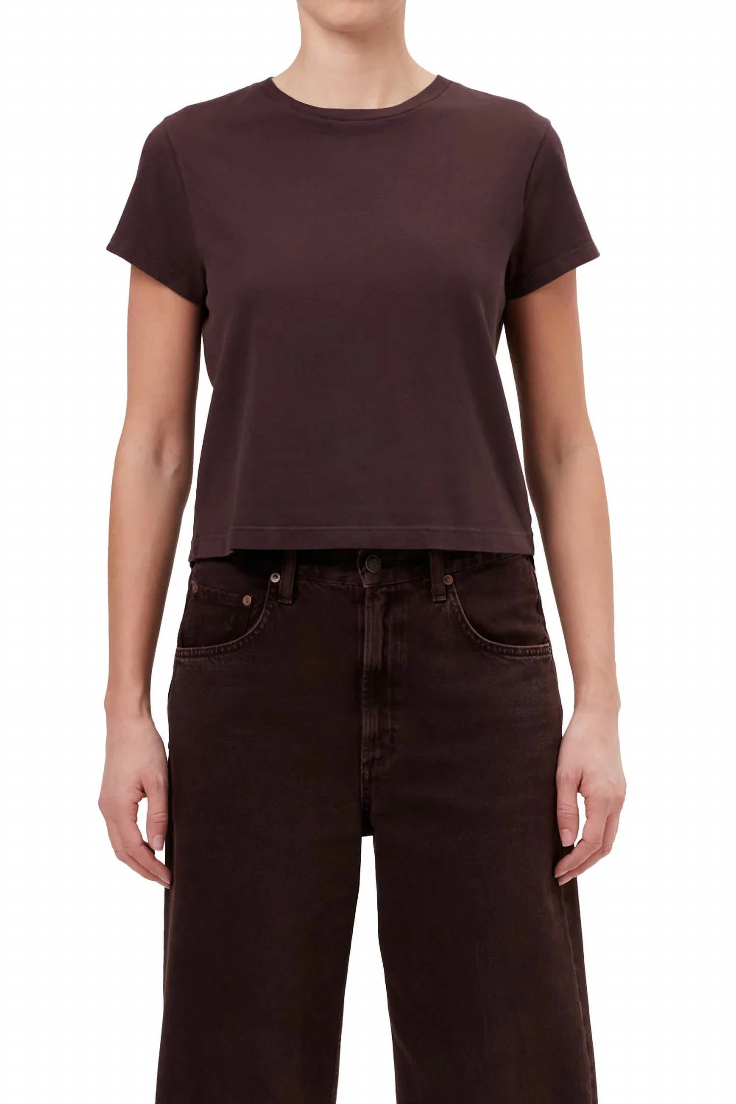 Agolde - Adine Shrunken Tee