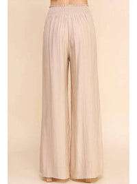 Allie Rose - Bamboo Texture Flowy Pants