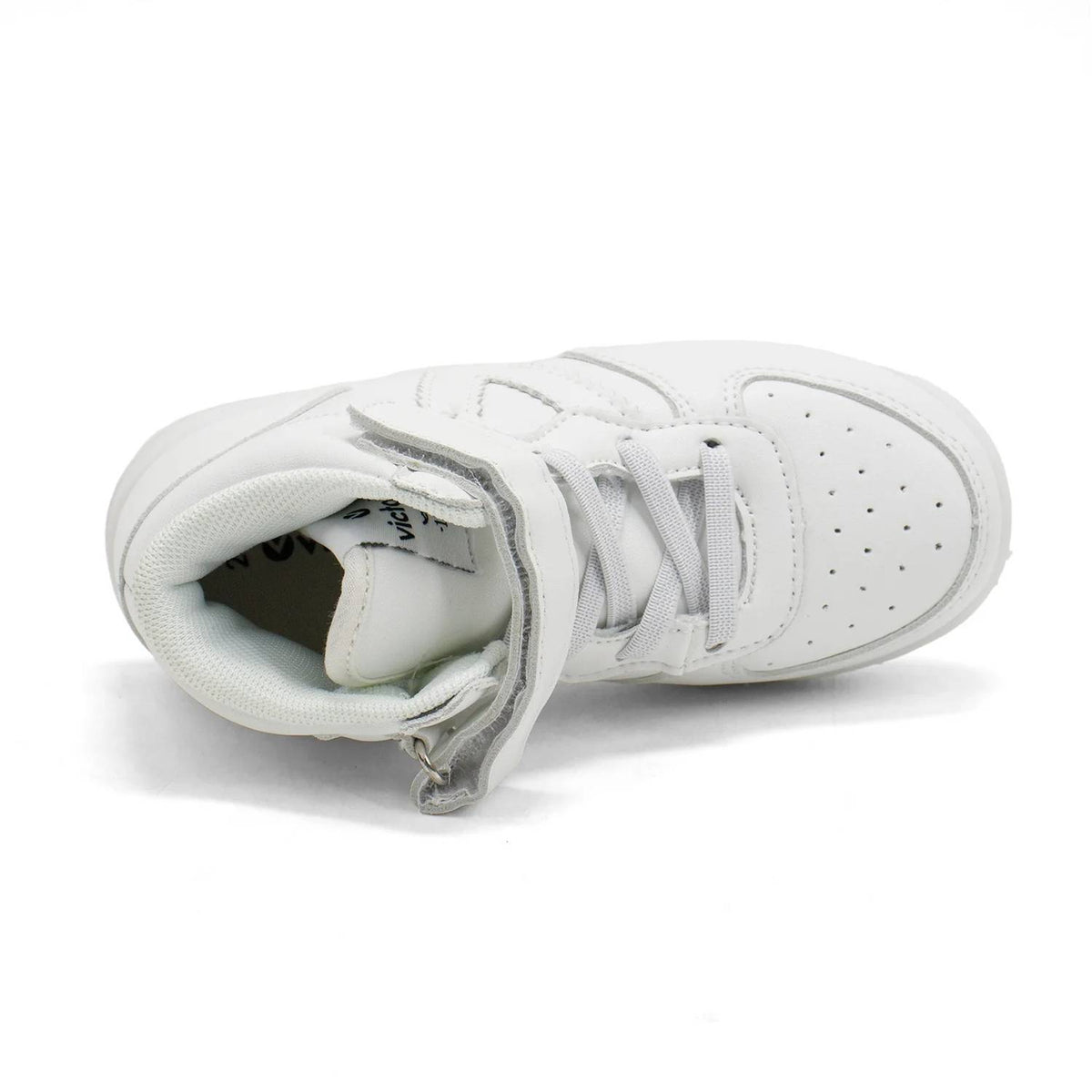 Victoria - Boy's Tiempo Faux Leather High-top Sneakers