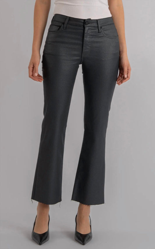 Kut From The Kloth - Women's Kelsey Ankle Flare With Raw Hem Pants