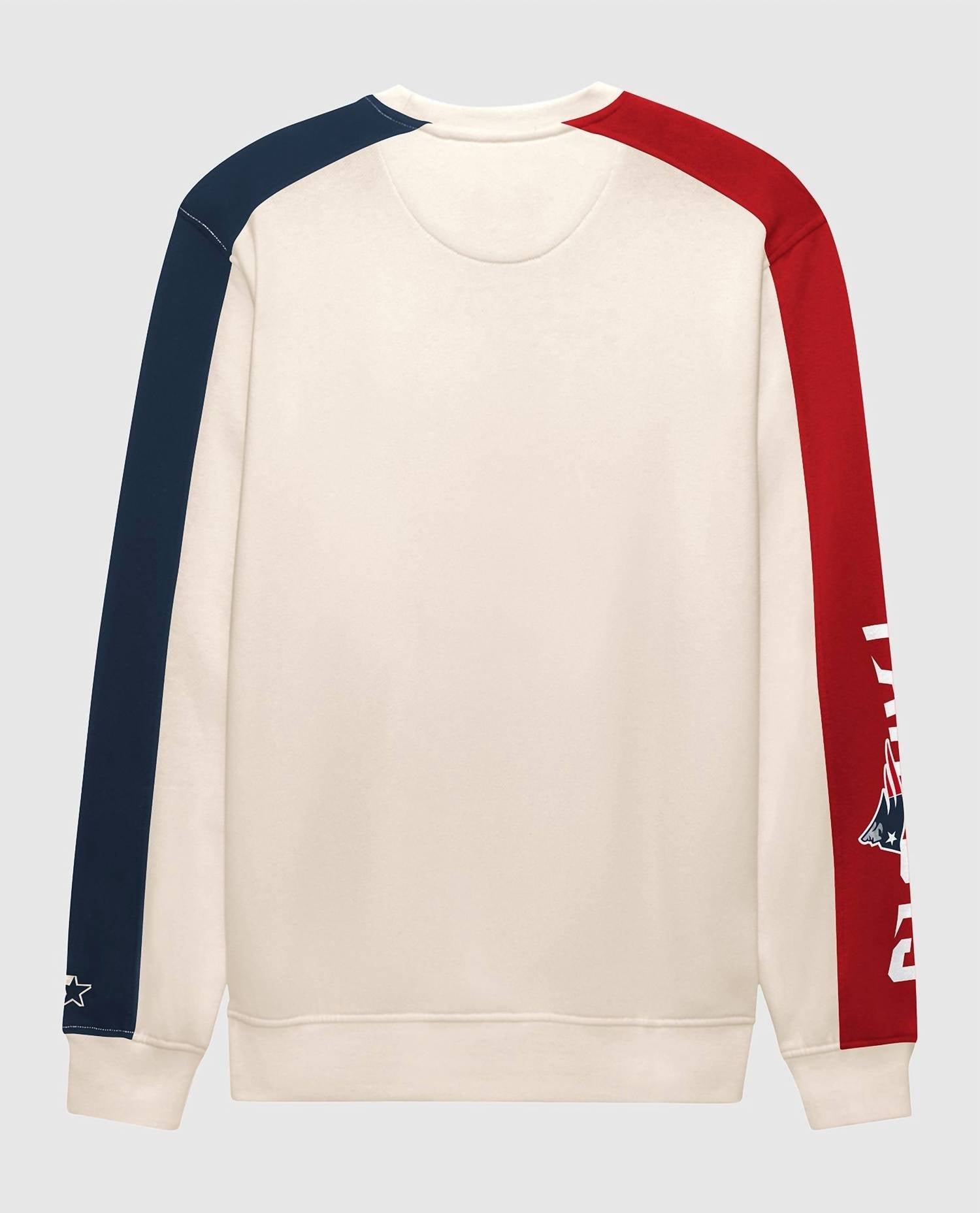 Starter - Men's New England Patriots Team Crew Long Sleeve Shirt