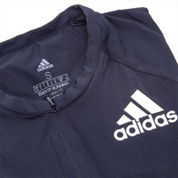 adidas Men Half Zip Long Sleeve Tee in legend ink - men's long sleeve top - view 5
