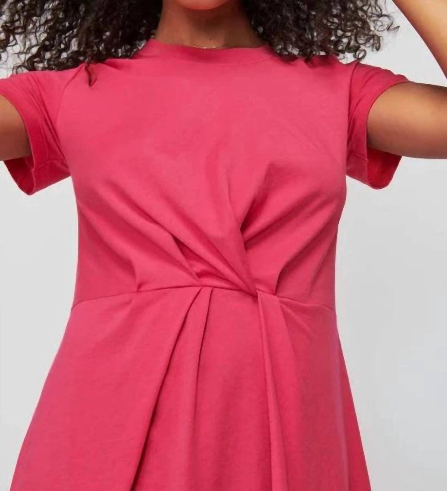 Nation Ltd - Fortuna Twisted T-shirt Dress